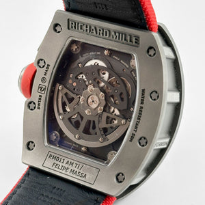 Richard Mille RM 011 Felipe Massa Sandblast Titanium Chronograph — foto 9