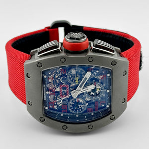 Richard Mille RM 011 Felipe Massa Sandblast Titanium Chronograph — foto 8