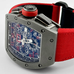 Richard Mille RM 011 Felipe Massa Sandblast Titanium Chronograph — foto 4