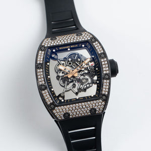 Richard Mille RM 055 Bubba Watson Rose Gold Carbon TPT Diamond Bezel (2022) — foto 5