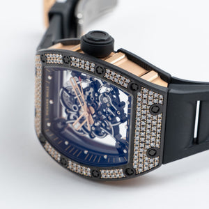 Richard Mille RM 055 Bubba Watson Rose Gold Carbon TPT Diamond Bezel (2022) — foto 6