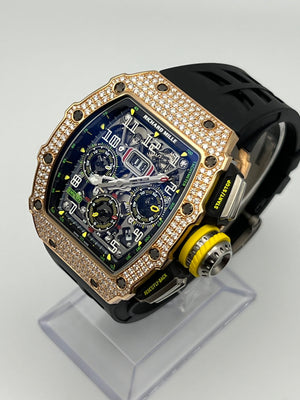 Richard Mille RM 11-03 Flyback Chronograph Diamond Set Rose Gold — foto 2