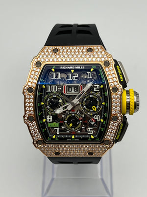 Richard Mille RM 11-03 Flyback Chronograph Diamond Set Rose Gold — foto 5