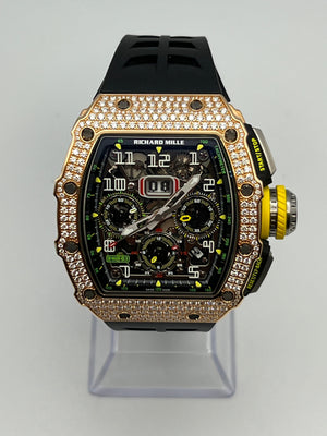 Richard Mille RM 11-03 Flyback Chronograph Diamond Set Rose Gold — foto 4