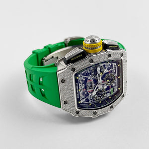 Richard Mille RM 11-03 Flyback Chronograph White Gold Diamond Bezel — foto 5