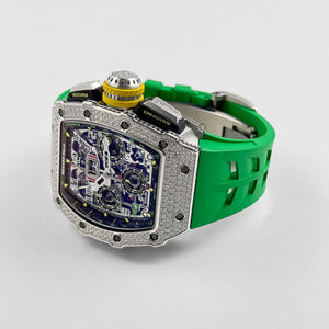 Richard Mille RM 11-03 Flyback Chronograph White Gold Diamond Bezel — foto 4