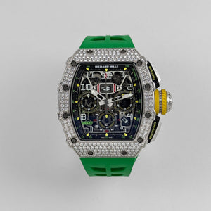 Richard Mille RM 11-03 Flyback Chronograph White Gold Diamond Bezel — foto 3
