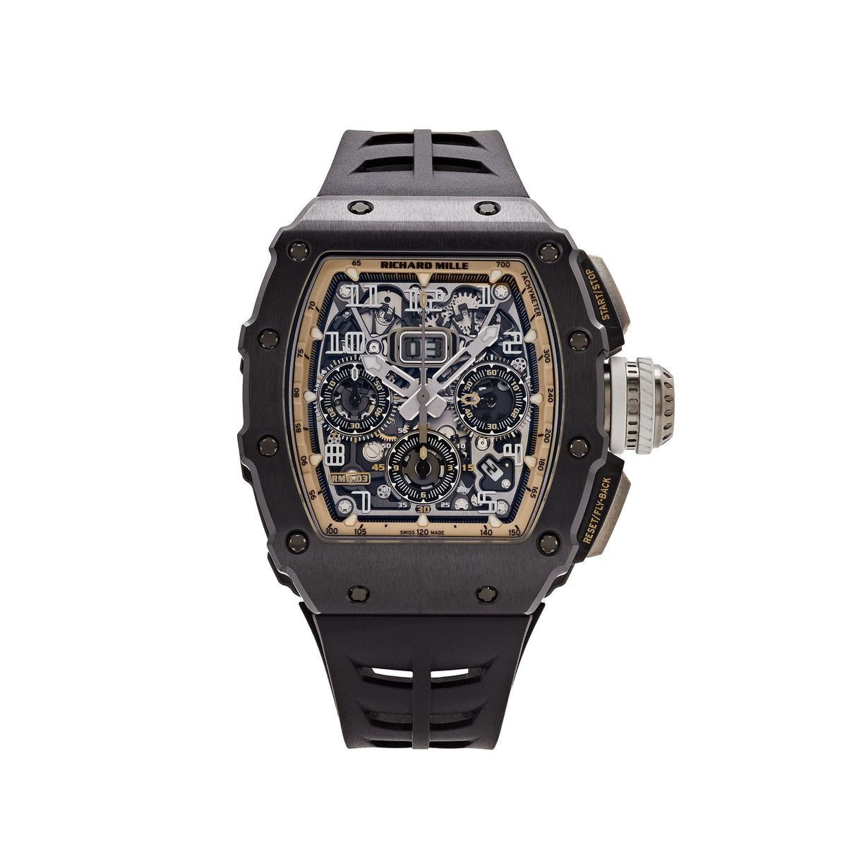 Richard Mille RM 11-03 'Last Black Edition' Automatic Flyback Chronograph Black Ceramic Limited Edition of 33