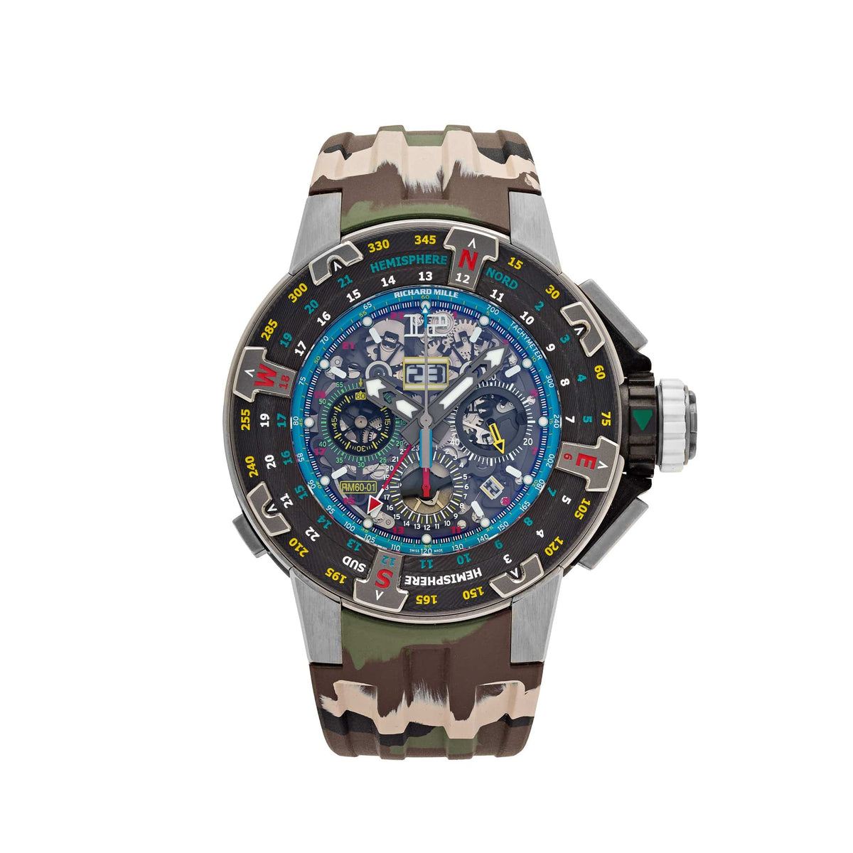 Richard Mille RM 60-01 ‘Les Voiles De St Barth’ Titanium Carbon Limited Edition of 80