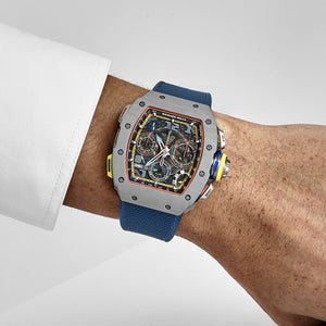 Richard Mille RM 65-01 Automatic Split-Seconds Chronograph Grey Quartz TPT — foto 2