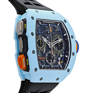 Richard Mille RM 65-01 Automatic Winding Split-Seconds Chronograph Pastel Blue Quartz TPT — foto 4