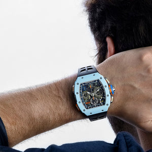 Richard Mille RM 65-01 Automatic Winding Split-Seconds Chronograph Pastel Blue Quartz TPT — foto 2