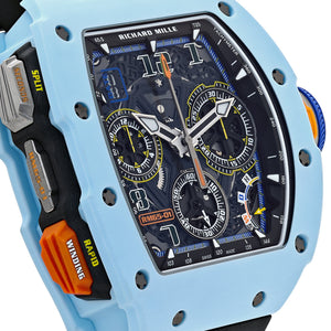 Richard Mille RM 65-01 Automatic Winding Split-Seconds Chronograph Pastel Blue Quartz TPT — foto 5