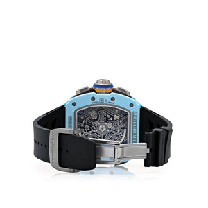Richard Mille RM 65-01 Automatic Winding Split-Seconds Chronograph Pastel Blue Quartz TPT — foto 6