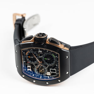 Richard Mille RM 72-01 Lifestyle In-House Chronograph Black Ceramic Rose Gold — foto 9