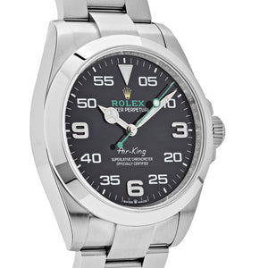 Rolex Air-King 126900 Stainless Steel Black Dial — foto 4