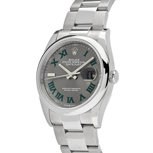 Rolex Datejust 36 126200 Stainless Steel 'Wimbledon' Slate Dial Oyster (2026) — foto 2