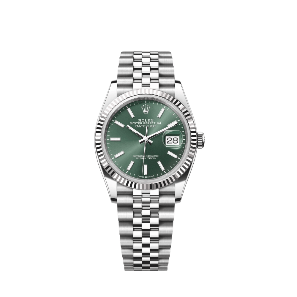 Rolex Datejust36 126234 Stainless Steel Mint Green Dial Jubilee (2024)