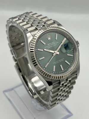 Rolex Datejust36 126234 Stainless Steel Mint Green Dial Jubilee (2024) — foto 3