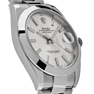 Rolex Datejust 41 126300 Stainless Steel Silver Dial Oyster (2025) — foto 3
