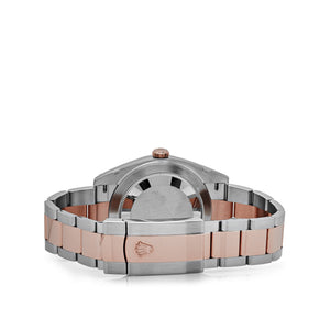 Rolex Datejust 41 126301 Stainless Steel Rose Gold Chocolate Dial (2025) — foto 3