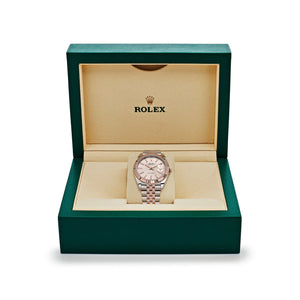 Rolex Datejust 41 126331 Rose Gold Stainless Steel Sundust Dial Jubilee (2024) — foto 7