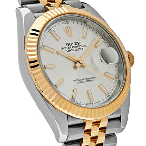 Rolex Datejust 41 126333 Yellow Gold Stainless Steel Silver Dial (2025) — foto 3