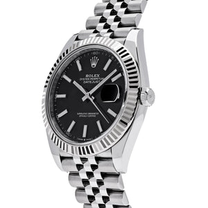 Rolex Datejust 41 126334 Stainless Steel Black Dial Jubilee Bracelet (2026) — foto 2