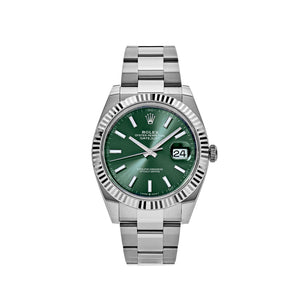 Rolex Datejust 41 126334 Stainless Steel Mint Green Dial Oyster (2026) — foto 1