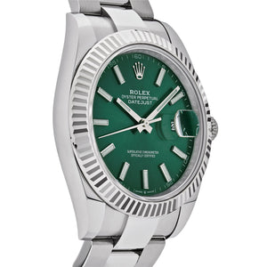 Rolex Datejust 41 126334 Stainless Steel Mint Green Dial Oyster (2026) — foto 4