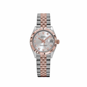 Rolex Datejust 31 278271 'Ladies' Stainless Steel Rose Gold Silver Diamond Dial (2024) — foto 1