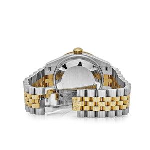 Rolex Datejust 31 278383RBR 'Ladies' Yellow Gold Stainless Steel Green Roman Dial Diamond Bezel — foto 5
