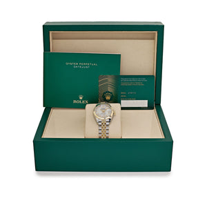 Rolex Datejust 28 279173 'Ladies' Stainless Steel Yellow Gold Mother of Pearl Diamond Dial Jubilee (2025) — foto 6