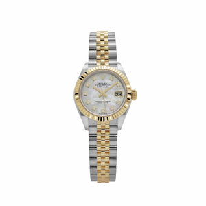 Rolex Datejust 28 279173 'Ladies' Stainless Steel Yellow Gold Mother of Pearl Diamond Dial Jubilee (2025) — foto 1