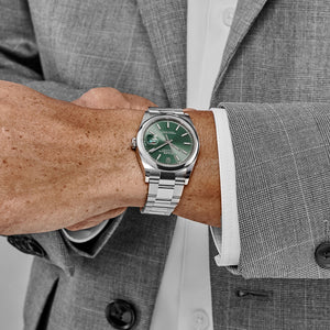 Rolex Datejust 36 126200 Stainless Steel Mint Green Dial Oyster (2025) — foto 3
