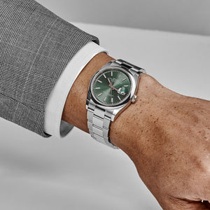Rolex Datejust 36 126200 Stainless Steel Mint Green Dial Oyster (2025) — foto 2