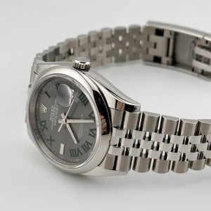 Rolex Datejust 36 126200 Stainless Steel 'Wimbledon' Slate Dial Jubilee (2026) — foto 3