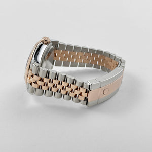 Rolex Datejust 36 126231 Rose Gold Stainless Steel Silver Fluted Motif Dial (2024) — foto 7