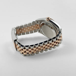 Rolex Datejust 36 126231 Rose Gold Stainless Steel Silver Fluted Motif Dial (2024) — foto 6