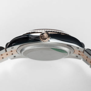 Rolex Datejust 36 126231 Rose Gold Stainless Steel Slate Motif Diamond Dial (2023) — foto 8