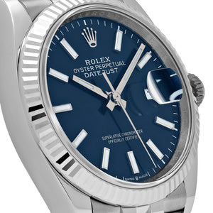 Rolex Datejust 36 126234 Stainless Steel Blue Dial Jubilee (2025) — foto 6