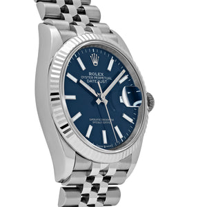 Rolex Datejust 36 126234 Stainless Steel Blue Dial Jubilee (2025) — foto 5