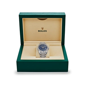 Rolex Datejust 36 126234 Stainless Steel Blue Dial Jubilee (2025) — foto 8
