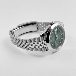 Rolex Datejust 41 126300 Stainless Steel Green Dial Jubilee (2026) — foto 6