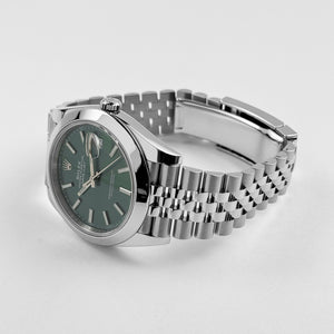 Rolex Datejust 41 126300 Stainless Steel Green Dial Jubilee (2026) — foto 5