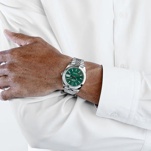 Rolex Datejust 41 126300 Stainless Steel Green Dial Jubilee (2026) — foto 3