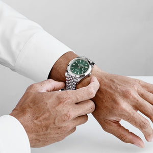 Rolex Datejust 41 126300 Stainless Steel Green Dial Jubilee (2026) — foto 2