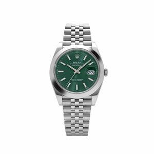Rolex Datejust 41 126300 Stainless Steel Green Dial Jubilee (2026) — foto 1