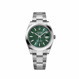 Rolex Datejust 41 126300 Stainless Steel Green Dial Oyster (2026) — foto 1