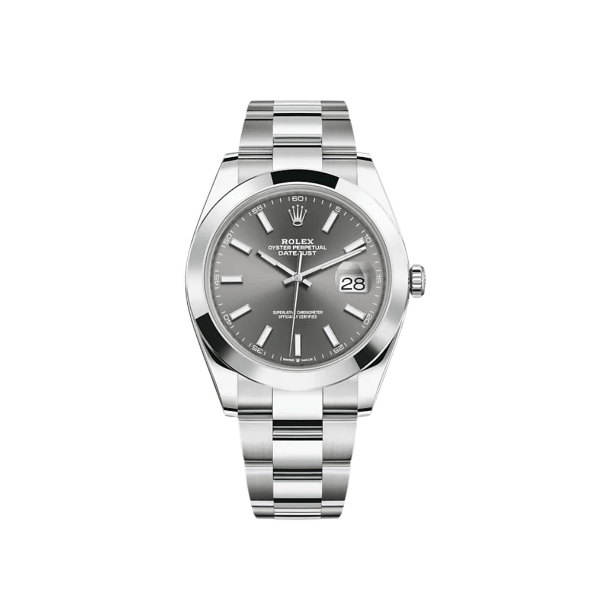 Rolex Datejust 41 126300 Stainless Steel Slate Dial Oyster (2026)